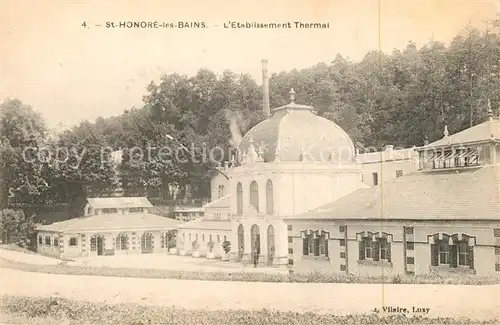 AK / Ansichtskarte Saint Honore les Bains Etablissement Thermal Saint Honore les Bains