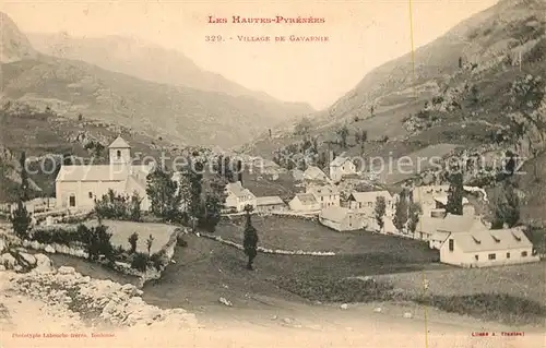 AK / Ansichtskarte Gavarnie_Hautes Pyrenees Village de Gavarnie Gavarnie Hautes Pyrenees