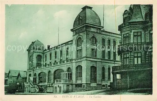 AK / Ansichtskarte Berck Plage Le Casino Berck Plage