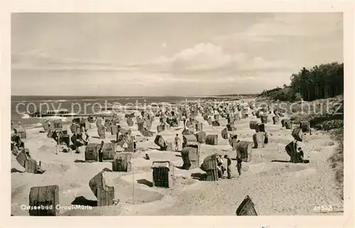 AK / Ansichtskarte Graal Mueritz_Ostseebad Strand Graal Mueritz_Ostseebad