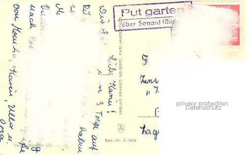 AK / Ansichtskarte Arkona Blick ueber die Duenen zum Leuchtturm Arkona