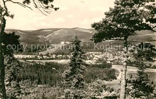 AK / Ansichtskarte Graefenroda Panorama Thueringer Wald Graefenroda