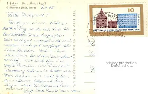 AK / Ansichtskarte Graefenroda Panorama Thueringer Wald Graefenroda