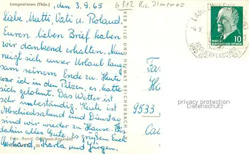 AK / Ansichtskarte Langewiesen Panorama Thueringer Wald Langewiesen