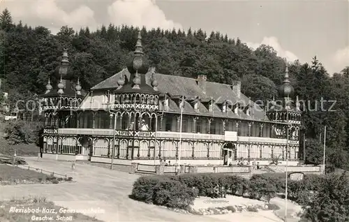 AK / Ansichtskarte Alexisbad_Harz Genesungsheim Geschwister Scholl Alexisbad_Harz