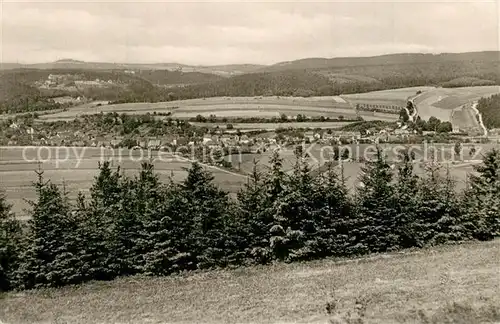 AK / Ansichtskarte Tannroda Panorama Blick vom Ruhmberg Tannroda