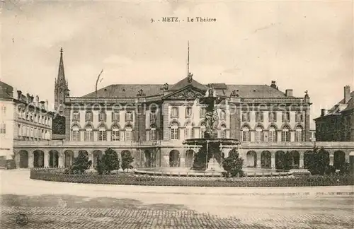 AK / Ansichtskarte Metz_Moselle Theatre Metz_Moselle