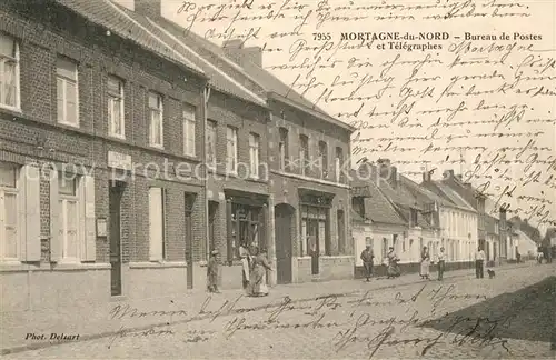 AK / Ansichtskarte Mortagne du Nord Bureau de Postes Telegraphes Mortagne du Nord