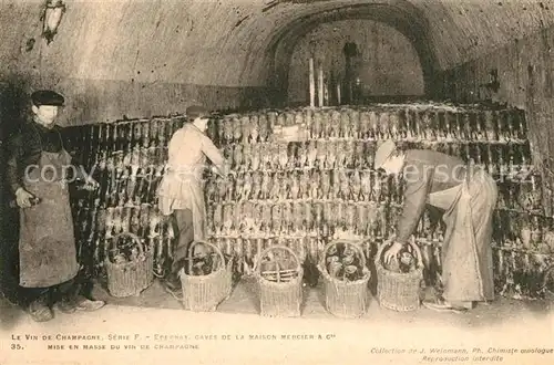 AK / Ansichtskarte Epernay_Marne Vin de Champagne Epernay Marne