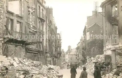 AK / Ansichtskarte Orleans_Loiret Kriegszerstoerung  Orleans_Loiret