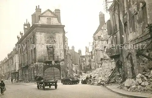 AK / Ansichtskarte Orleans_Loiret Kriegszerstoerung Orleans_Loiret