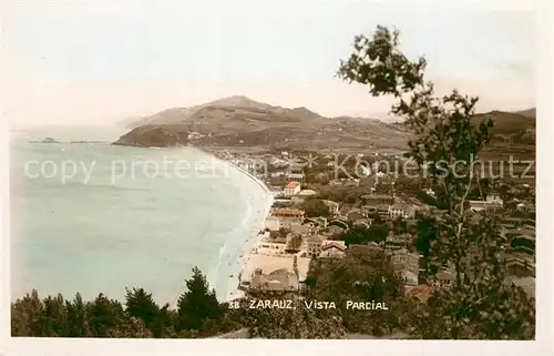 AK / Ansichtskarte Zarauz Vista parcial Zarauz