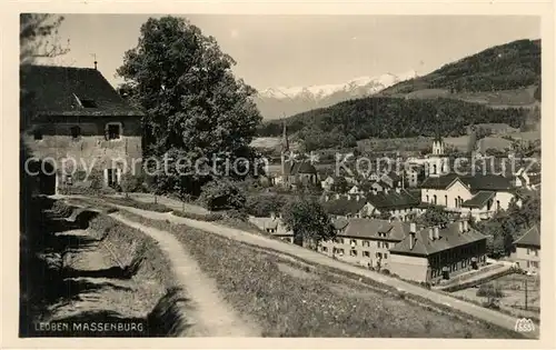AK / Ansichtskarte Leoben Massenburg Leoben
