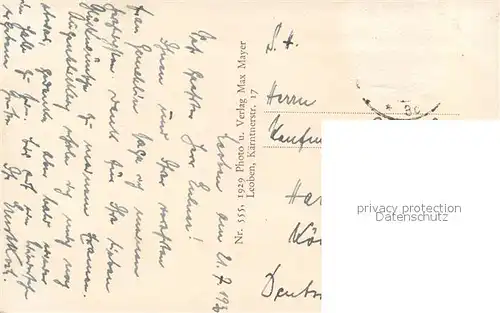 AK / Ansichtskarte Leoben Massenburg Leoben