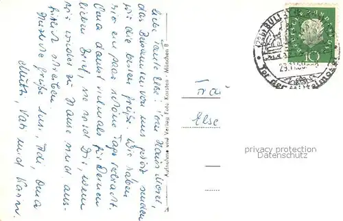 AK / Ansichtskarte Bad_Wiessee Haus Mosel Panorama Bad_Wiessee