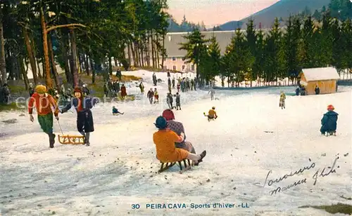 AK / Ansichtskarte Peira Cava Sports d hiver Peira Cava