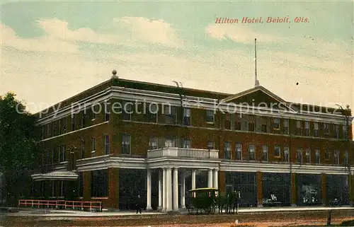 AK / Ansichtskarte Beloit_Wisconsin Hilton Hotel 