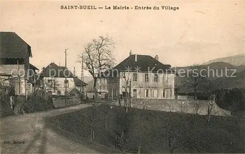 AK / Ansichtskarte Saint Bueil La Mairie Entree du Village Saint Bueil