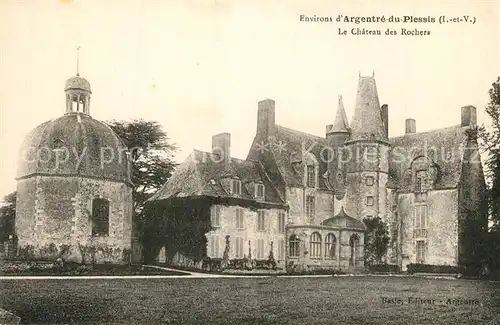 AK / Ansichtskarte Argentre du Plessis Chateau des Rochers  Argentre du Plessis