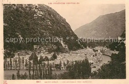 AK / Ansichtskarte Saint Beat Marignac Saint Beat