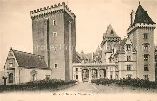 AK / Ansichtskarte Pau Chateau  Pau