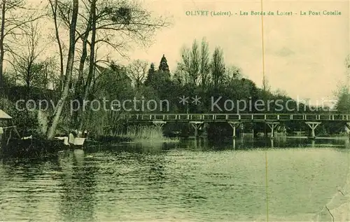 AK / Ansichtskarte Olivet_Loiret Les Bords du Loiret Le Post Cotelle Olivet Loiret