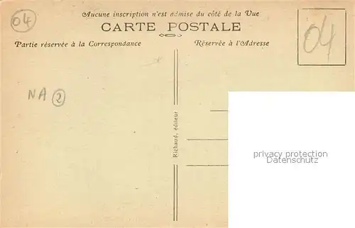 AK / Ansichtskarte Barcelonnette Vue generale Le Chapeau de Gendarme et le Pain de Sueze Barcelonnette