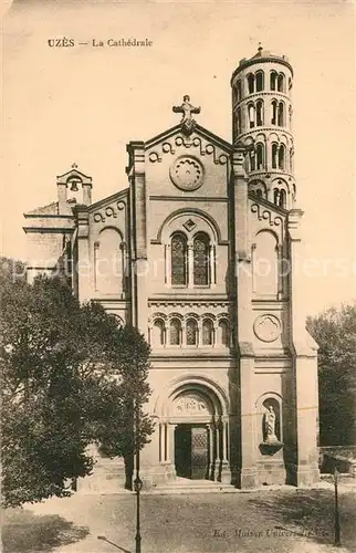 AK / Ansichtskarte Uzes La Cathedrale Uzes