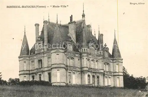 AK / Ansichtskarte Bonneuil Matours Marie Ville Bonneuil Matours