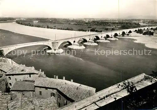 AK / Ansichtskarte Pont Saint Esprit Le Pont Pont Saint Esprit