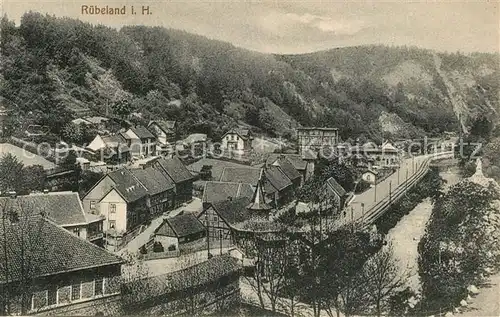 AK / Ansichtskarte Ruebeland_Harz Panorama Ruebeland_Harz