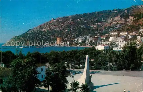AK / Ansichtskarte Alanya Monument Bucht Kueste Alanya