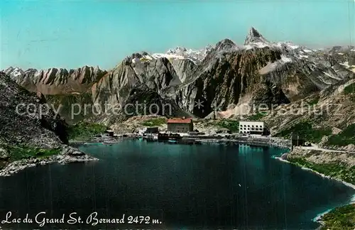 AK / Ansichtskarte Grand_Saint_Bernard Lac du Grand St Bernard Alpes Grand_Saint_Bernard