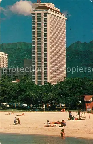 AK / Ansichtskarte Honolulu Ala Moana Hotel Beach 