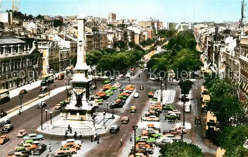 AK / Ansichtskarte Lisboa Avenida da Liberdade Monumento Lisboa