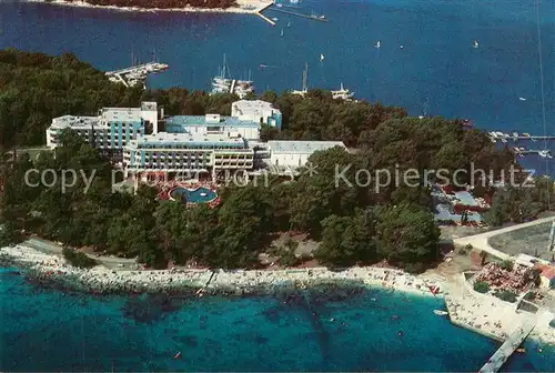 AK / Ansichtskarte Porec Hotel Parentium Fliegeraufnahme Porec