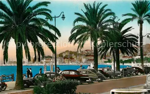 AK / Ansichtskarte Cannes_Alpes Maritimes Echappee sur la Croisette Cote d Azur Cannes Alpes Maritimes