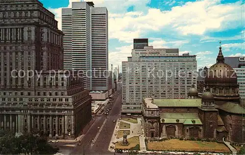 AK / Ansichtskarte Montreal_Quebec Dorchester Street looking East Montreal Quebec