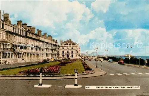 AK / Ansichtskarte Worthing_West_Sussex Heene Terrace Gardens 