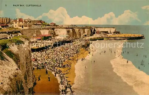 AK / Ansichtskarte Cliftonville_Margate Palm Bay Beach Cliftonville_Margate