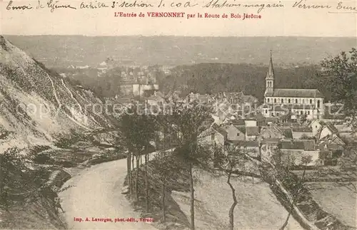 AK / Ansichtskarte Vernonnet Route de Bois Jerome Vernonnet