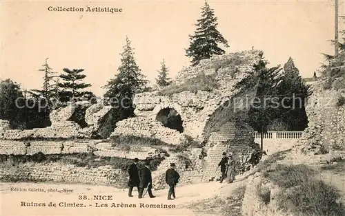 AK / Ansichtskarte Nice_Alpes_Maritimes Ruines de Cimiez Nice_Alpes_Maritimes