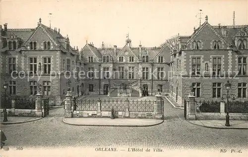 AK / Ansichtskarte Orleans_Loiret Hotel de Ville Orleans_Loiret