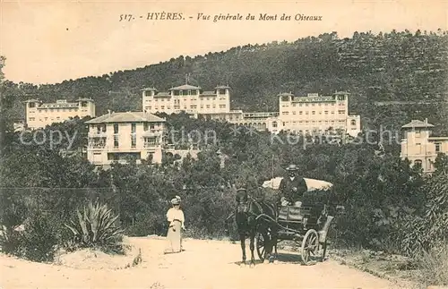 AK / Ansichtskarte Hyeres_les_Palmiers Vue generale du Mont des Oiseaux Hyeres_les_Palmiers