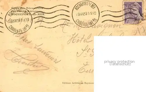 AK / Ansichtskarte Rochefort_sur_Mer Ecole des Mecaniciens des Forces Aeriennes Rochefort_sur_Mer