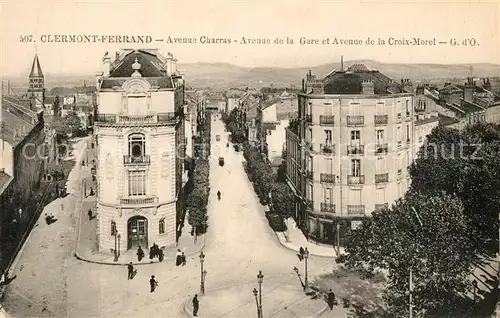 AK / Ansichtskarte Clermont_Ferrand_Puy_de_Dome Avenue Charras Avenue de la Gare et Avenue de la Croix Morel Clermont_Ferrand