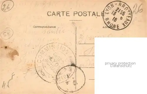 AK / Ansichtskarte Valence_Drome Panorama de la Place de la Republique Valence_Drome