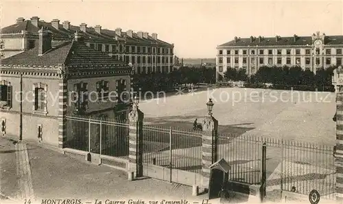 AK / Ansichtskarte Montargis_Loiret La Caserne Gudin Vue d ensemble Montargis Loiret