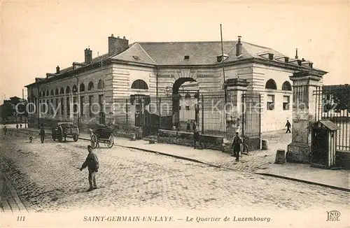 AK / Ansichtskarte Saint Germain en Laye Le Quartier de Luxembourg Saint Germain en Laye