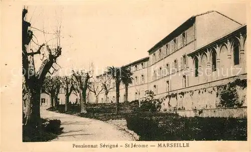 AK / Ansichtskarte Marseille_Bouches du Rhone Pensionnat Sevigne St Jerome Marseille